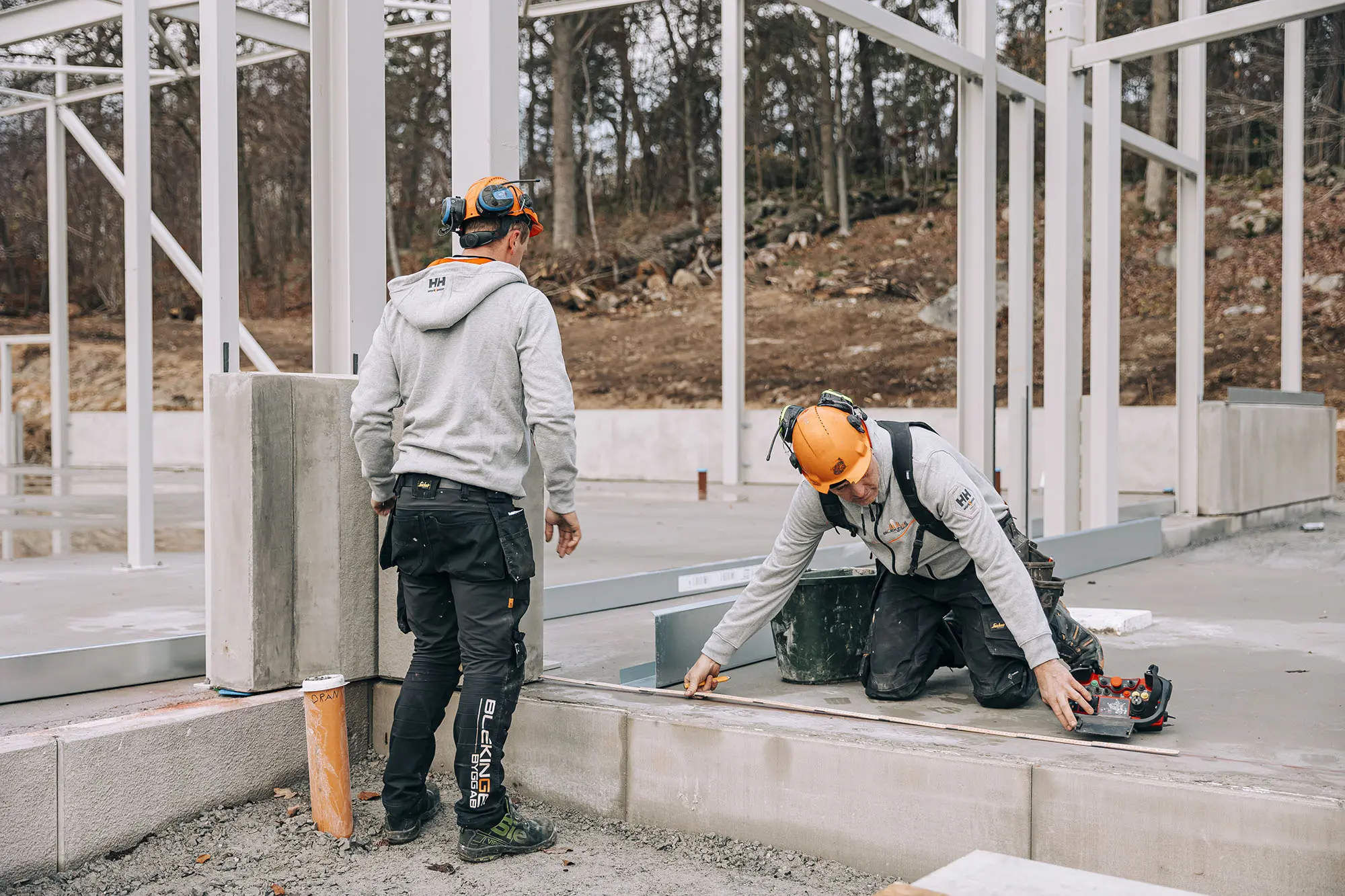 Betongkonstruktion